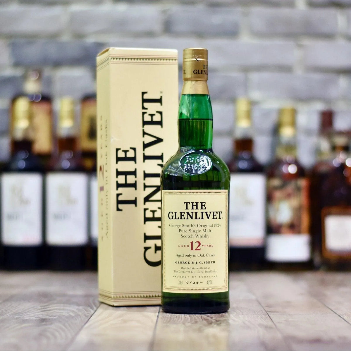 Glenlivet 12 Year Old Jap. - Older Bottling - The Rare Malt