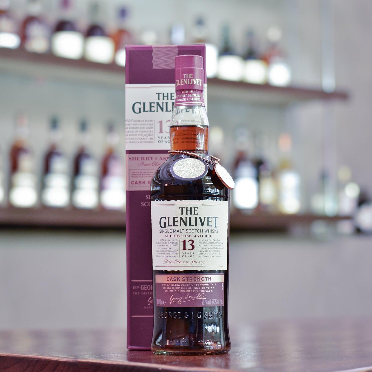 Glenlivet 13 Year Old Cask Strength Sherry Cask Taiwan Exclusive - The Rare Malt