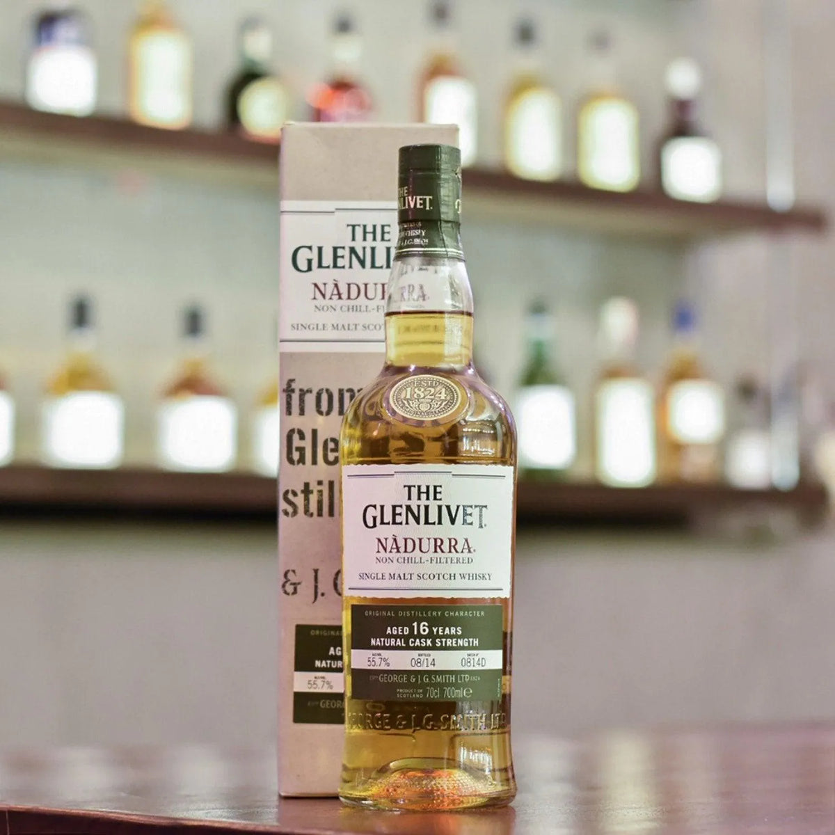 Glenlivet 16 Year Old Nadurra Batch 0814D - The Rare Malt