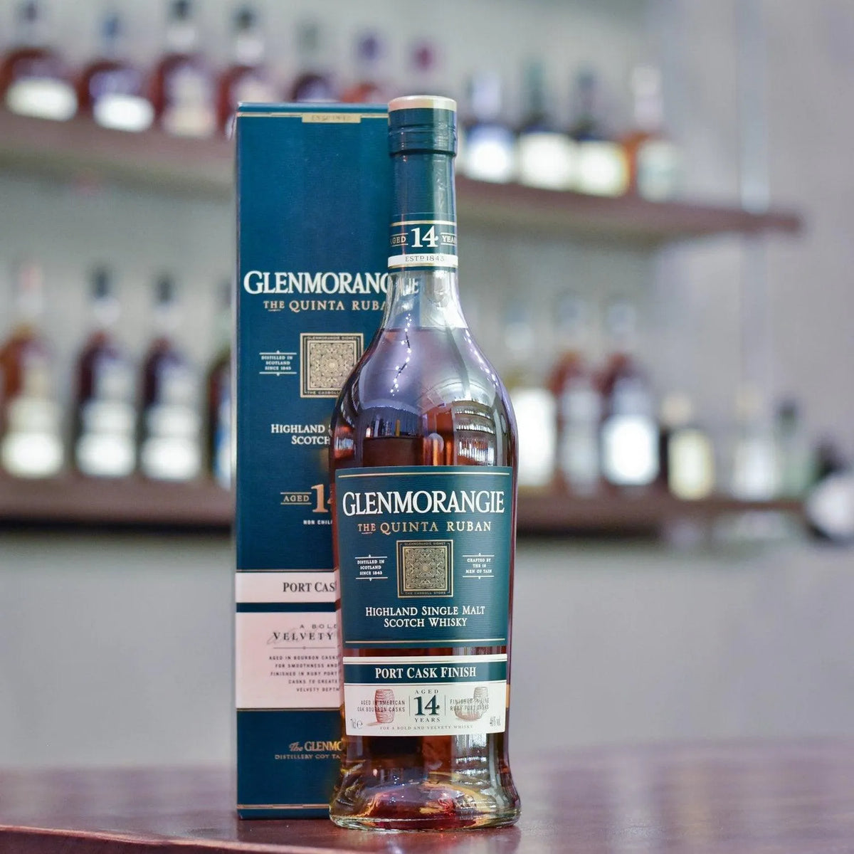 Glenmorangie 14 Year Old Quinta Ruban Port Cask Finish - The Rare Malt