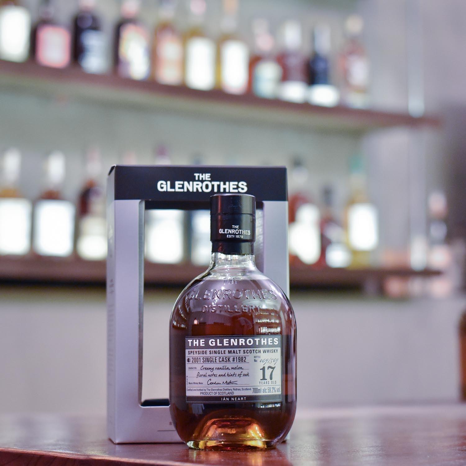 Glenrothes 17 Year Old 2001 Cask 1982 - The Rare Malt