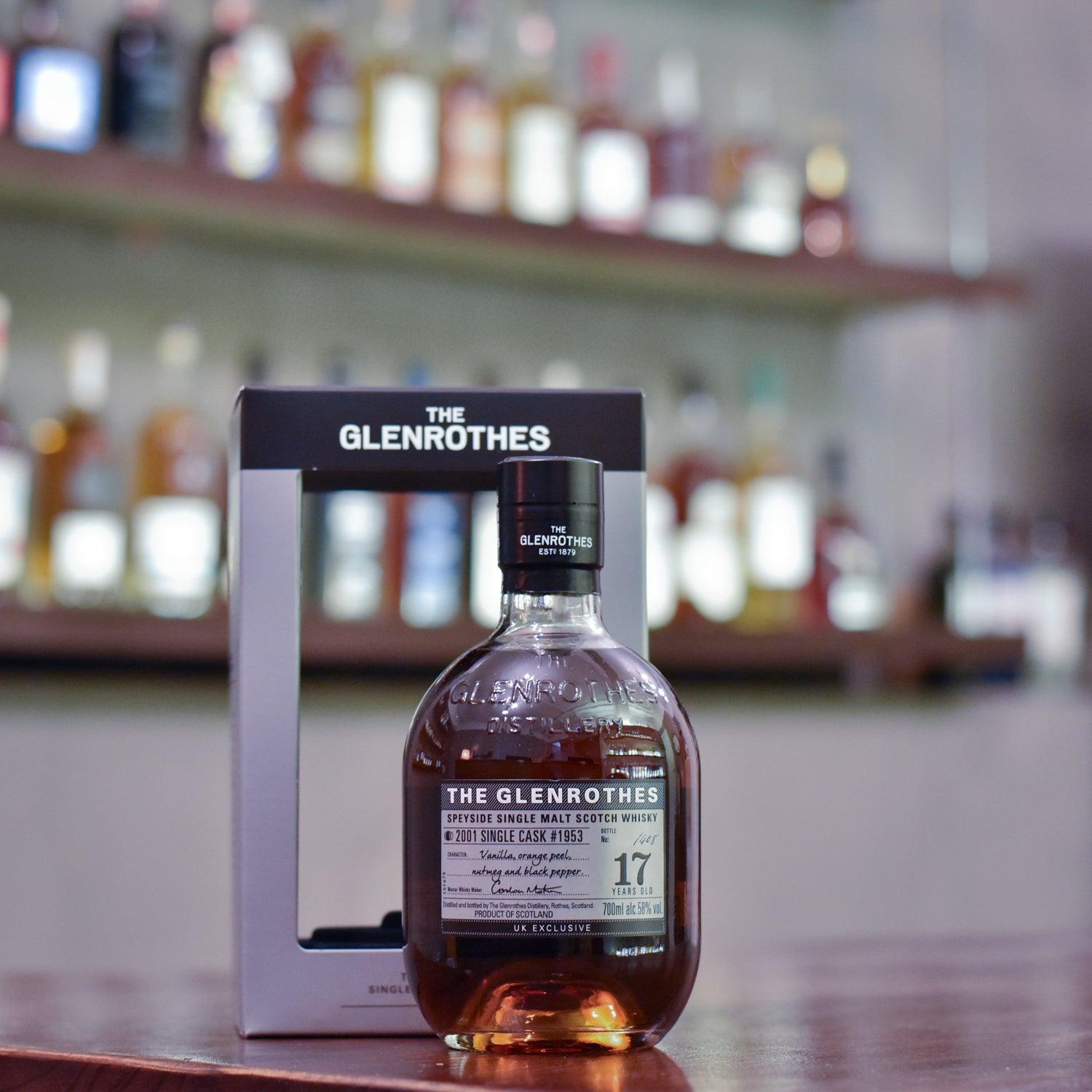 Glenrothes 17 Year Old 2001 UK Exclusive Cask 1953 - The Rare Malt