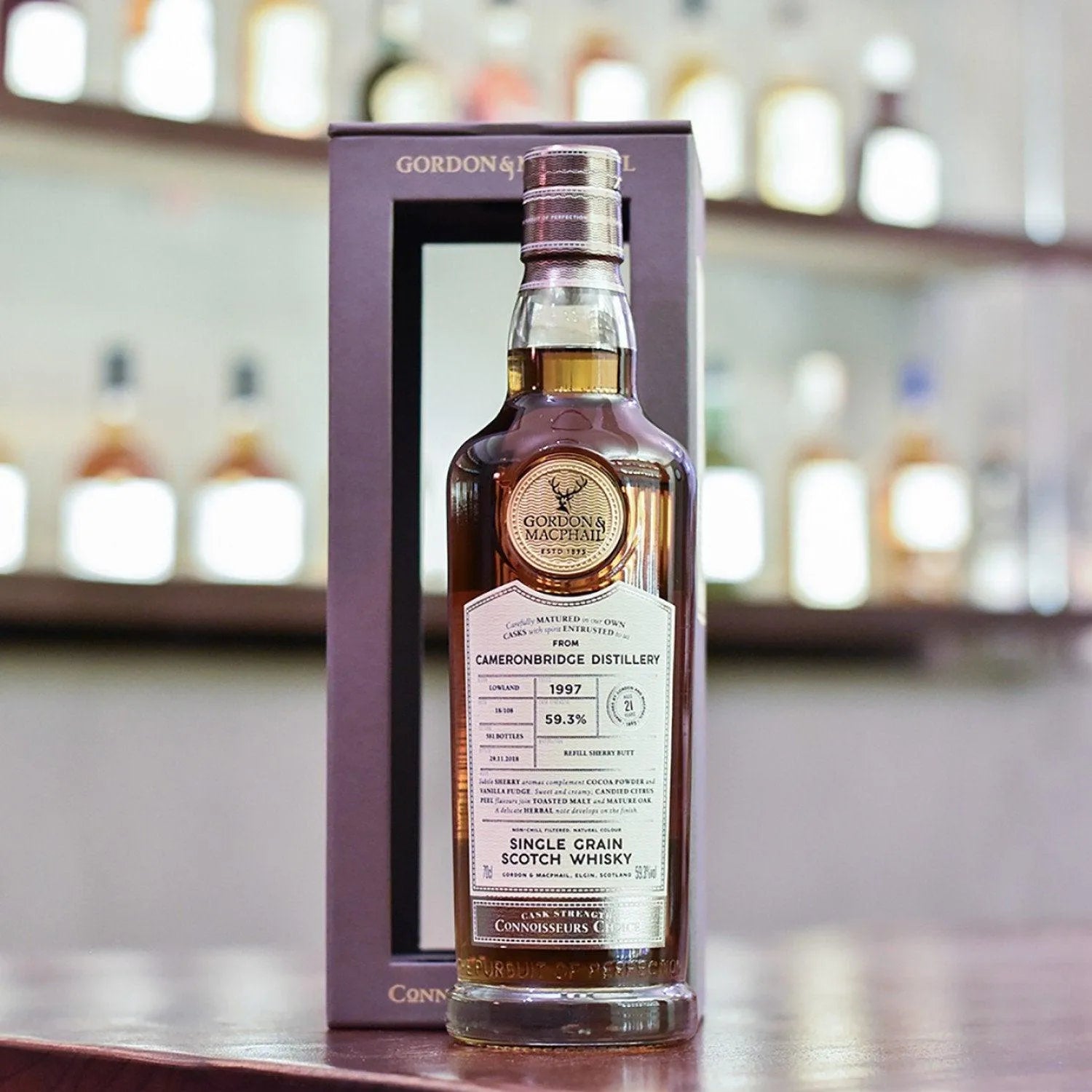 Gordon & MacPhail - Cameronbridge 21 Year Old 1997 Connoisseurs Choice Batch 18-108 - The Rare Malt