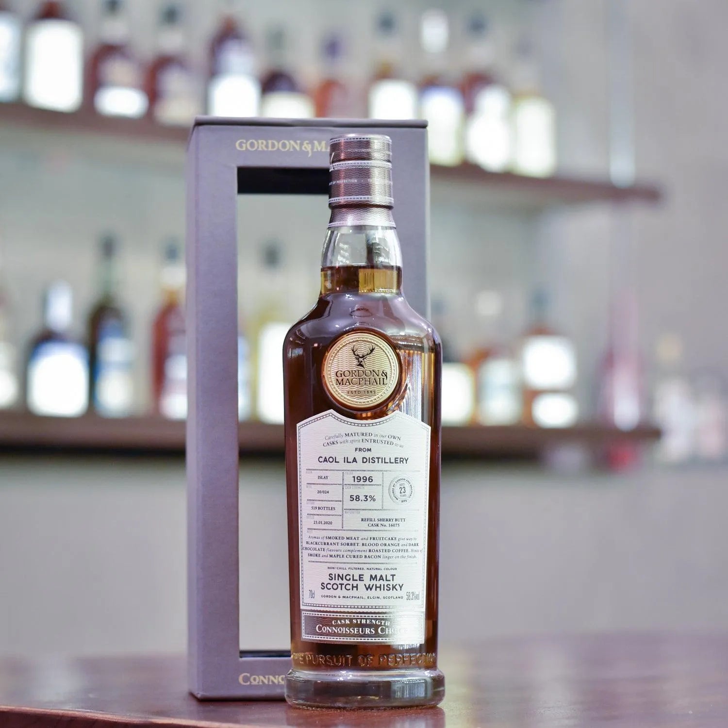 Gordon & MacPhail - Caol Ila 23 Year Old 1996 Connoisseurs Choice Cask 16075 - The Rare Malt