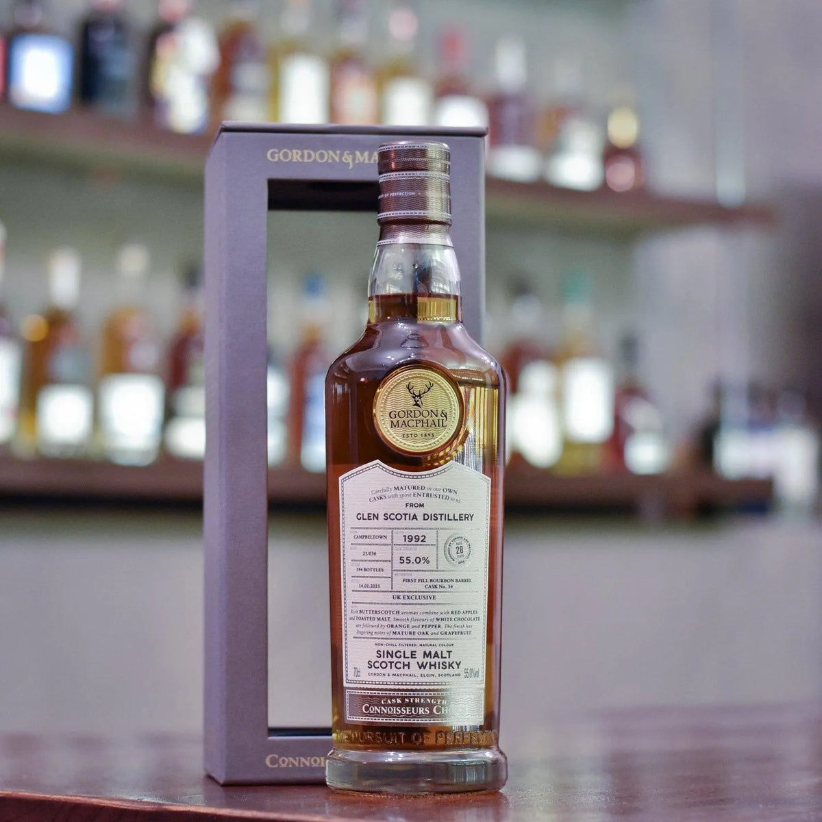 Gordon & MacPhail - Glen Scotia 28 Year Old 1992 Connoisseurs Choice Cask 34 - The Rare Malt