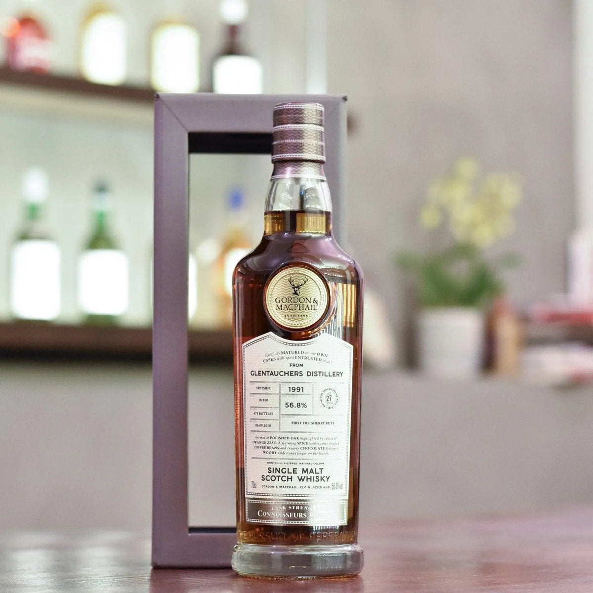Gordon & MacPhail - Glentauchers 27 Year Old 1991 Connoisseurs Choice Cask 6943 - The Rare Malt