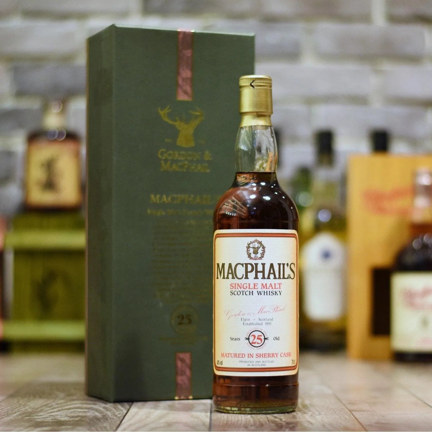Gordon & MacPhail - MacPhail's 25 Year Old Single Malt Scotch Whisky - The Rare Malt