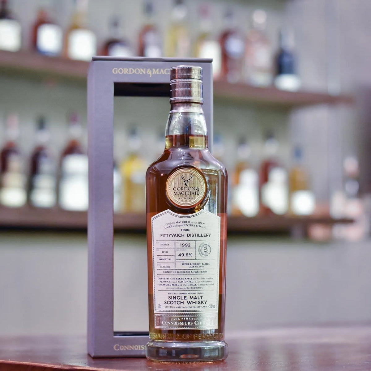 Gordon & MacPhail - Pittyvaich 29 Year Old 1992 Connoisseurs Choice Cask 3946 - The Rare Malt