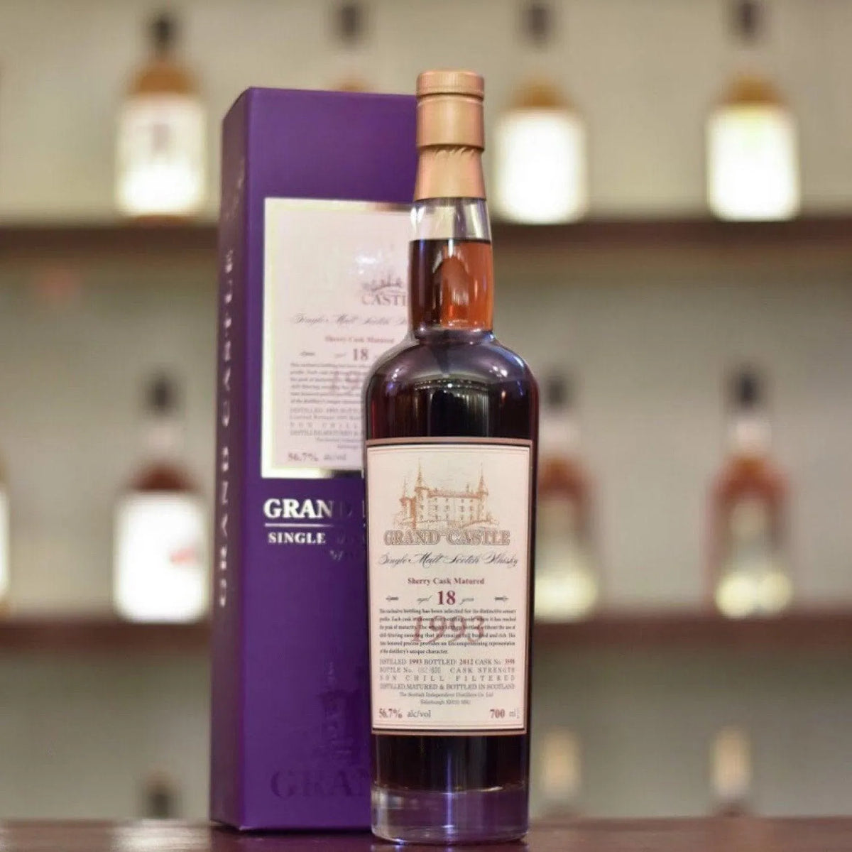 Grand Castle 18 Year Old 1993 Cask 3598 - The Rare Malt