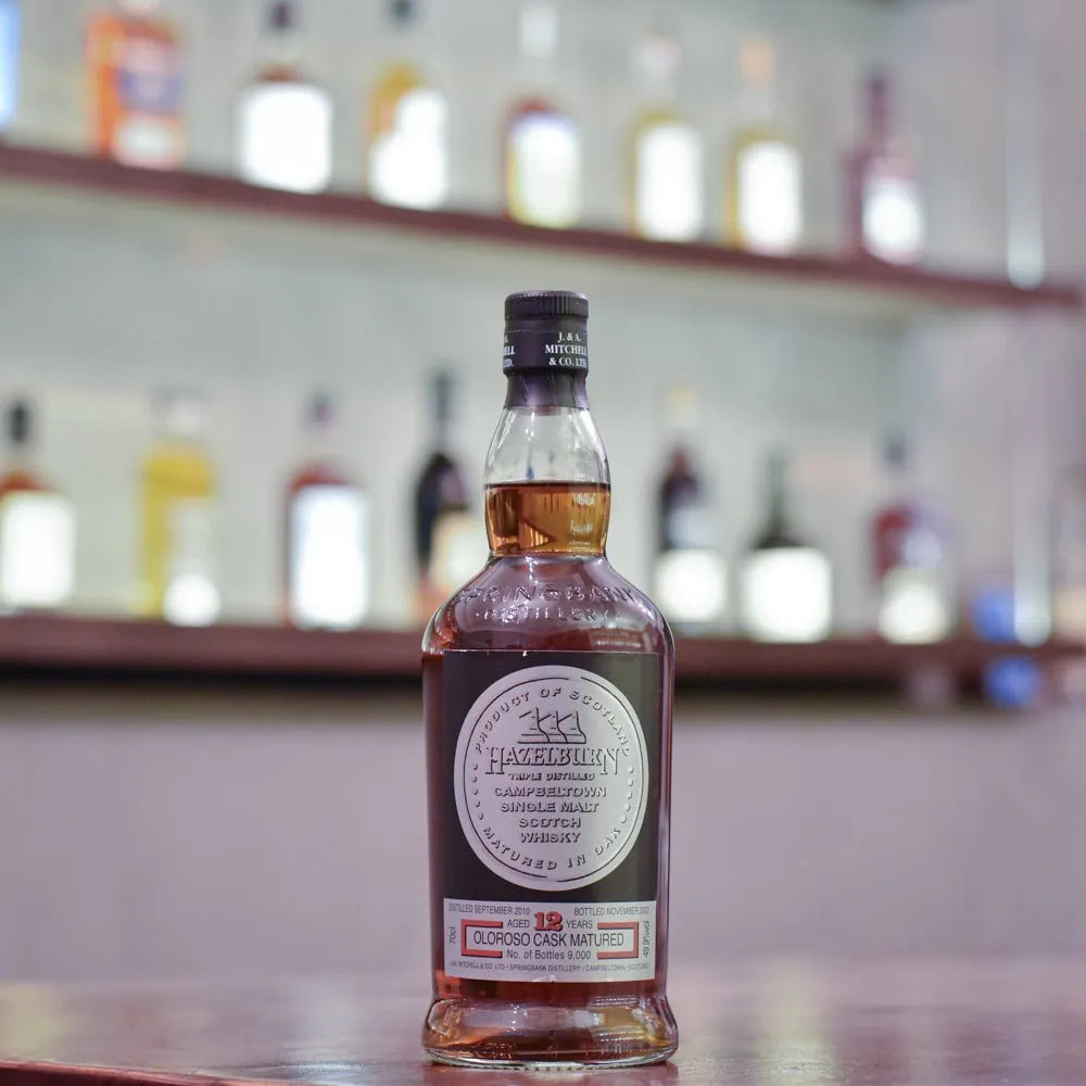 Hazelburn 12 Year Old 2010 Oloroso Cask Matured - The Rare Malt