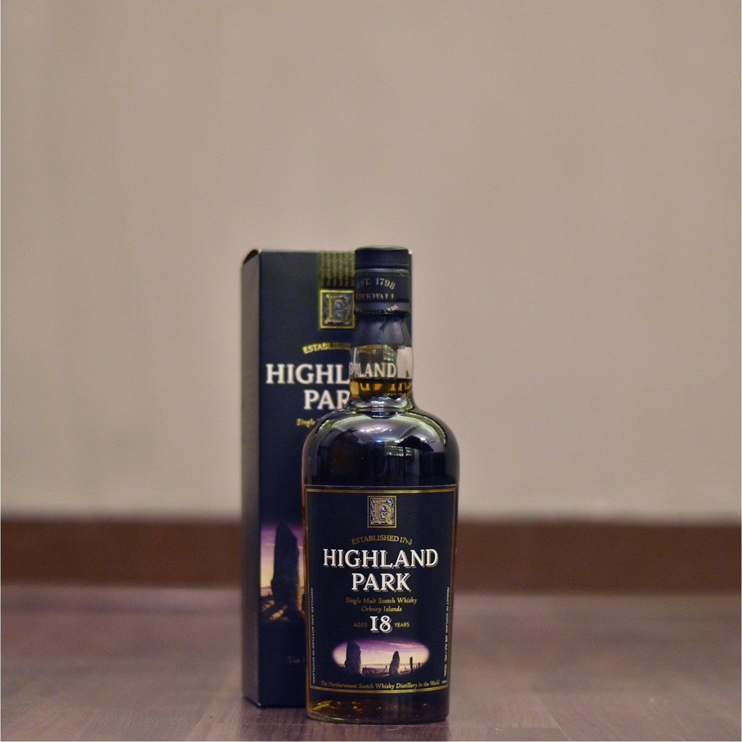 Highland Park 18 Year Old - Older Bottling - The Rare Malt