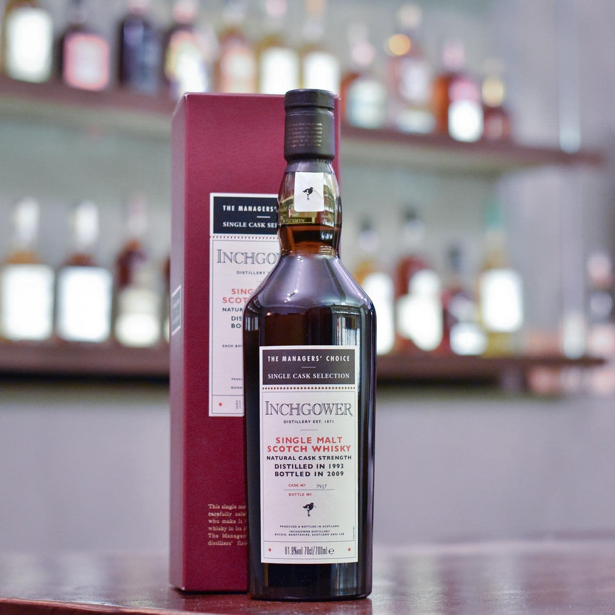 Inchgower 15 Year Old 1993 The Managers' Choice Cask 7919 - The Rare Malt