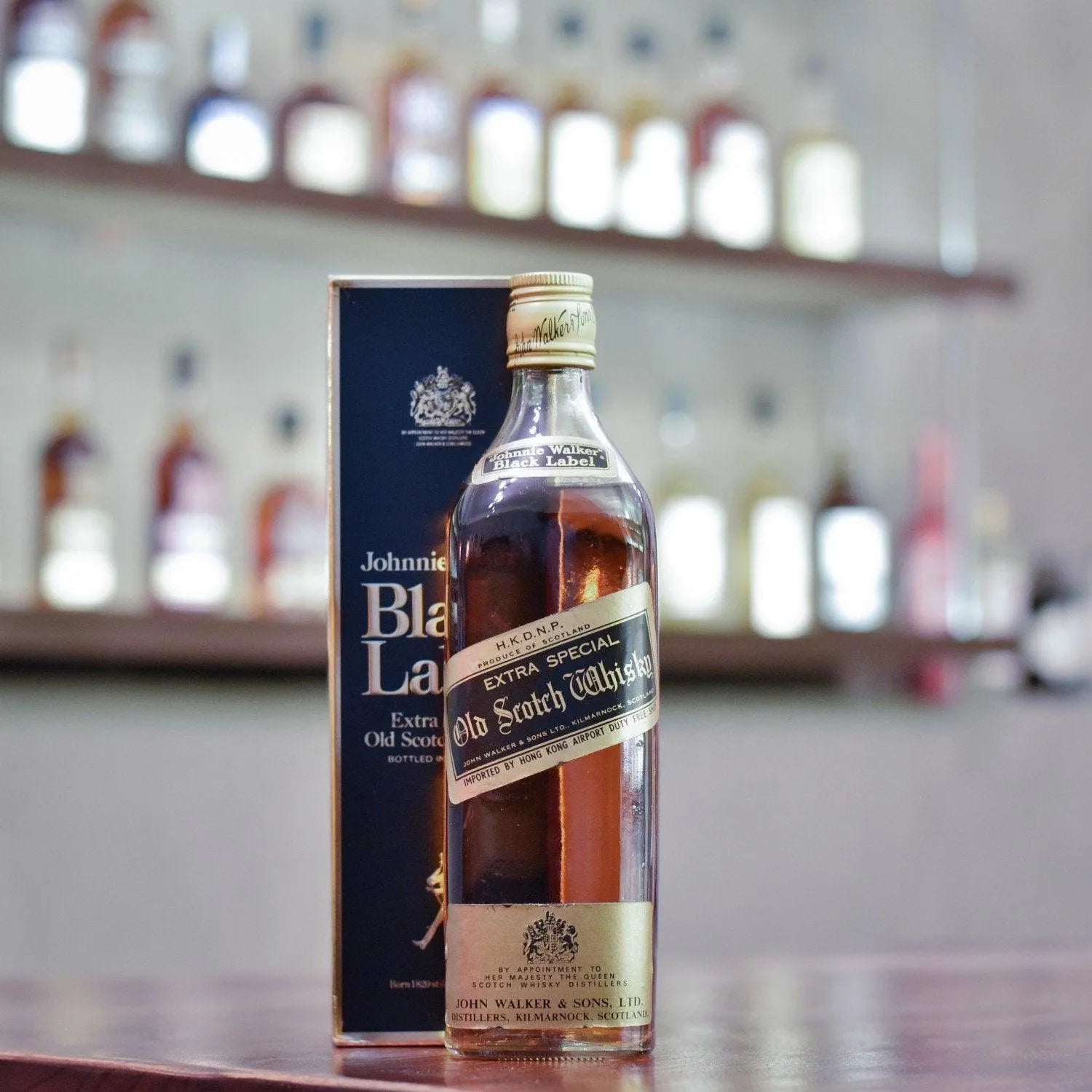 Johnnie Walker Black Label 1970s Bottling - The Rare Malt