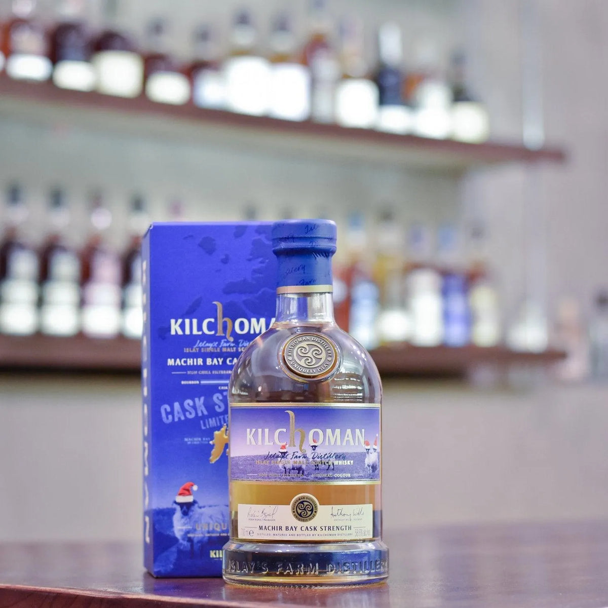 Kilchoman Machir Bay Cask Strength Christmas Edition - The Rare Malt