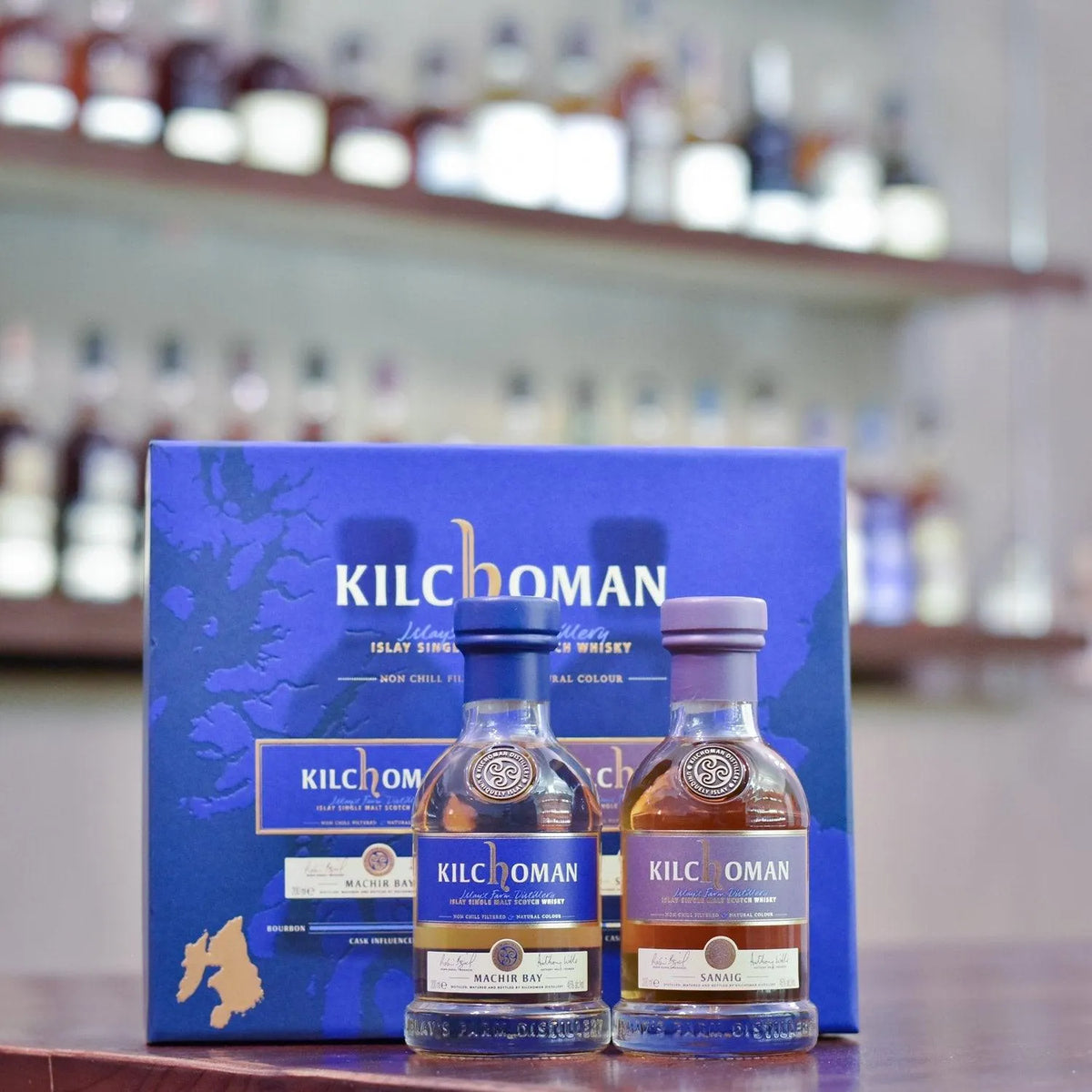 Kilchoman Machir Bay & Sanaig Gift Set - The Rare Malt
