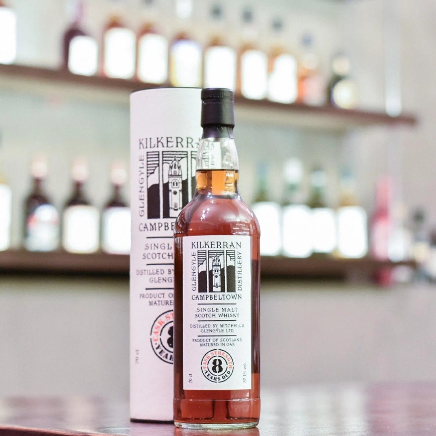 Kilkerran 8 Year Old Cask Strength Recharred Sherry Cask - The Rare Malt