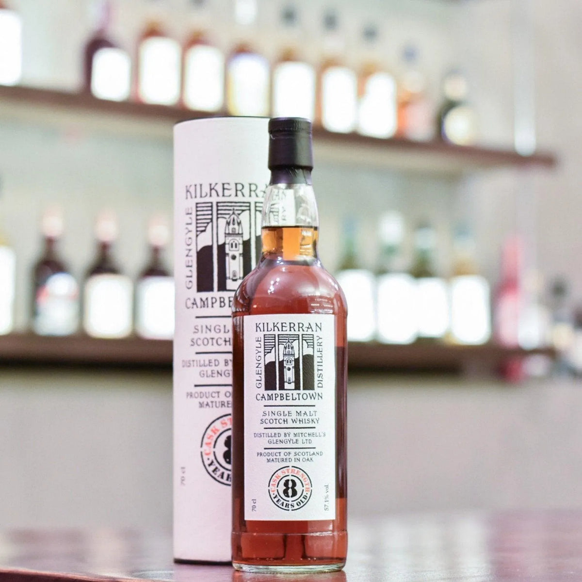 Kilkerran 8 Year Old Cask Strength Recharred Sherry Cask - The Rare Malt