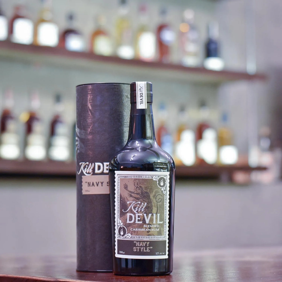 Kill Devil Navy Style Blended Caribbean Rum - The Rare Malt