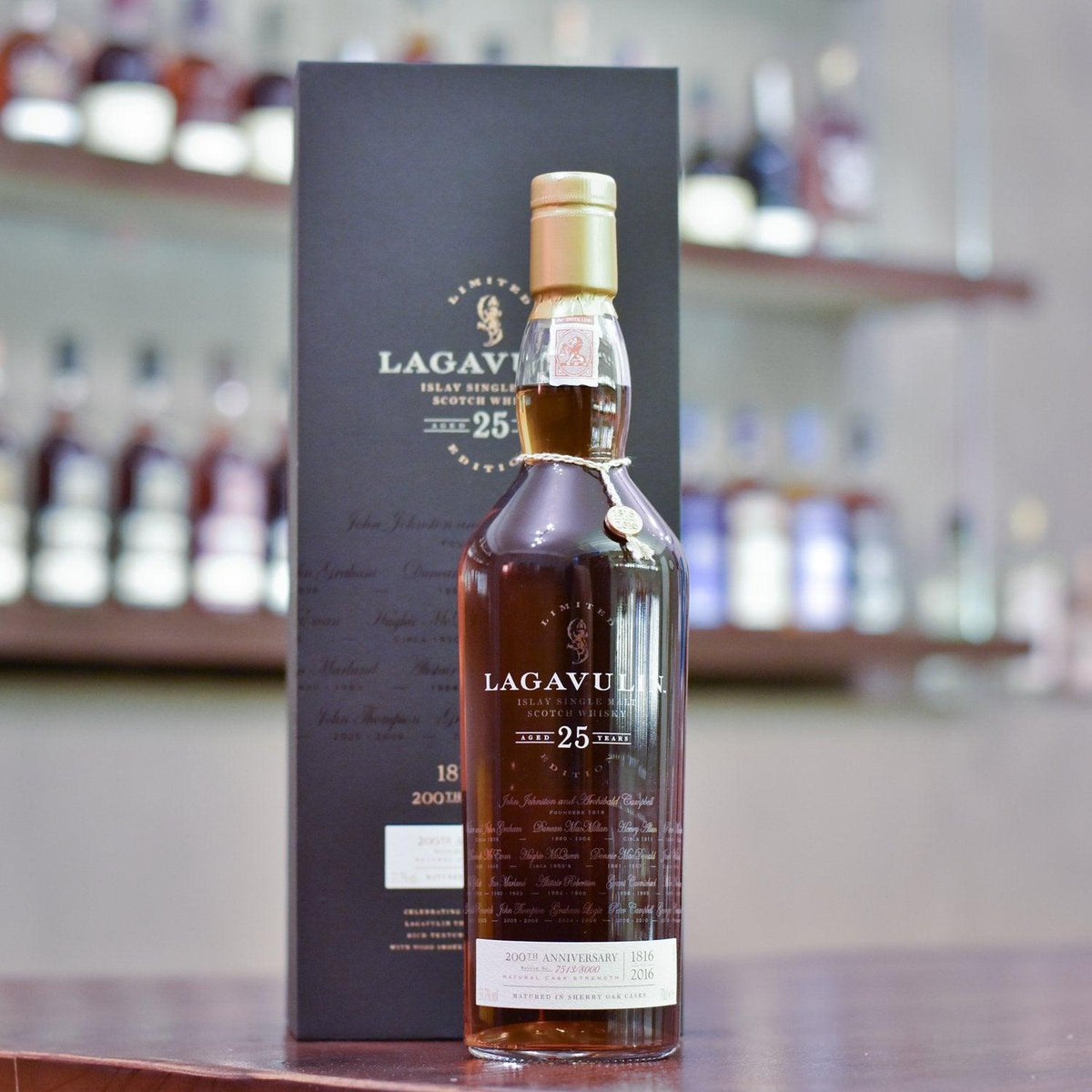 Lagavulin 25 Year Old 200 Years Anniversary Limited Edition - The Rare Malt