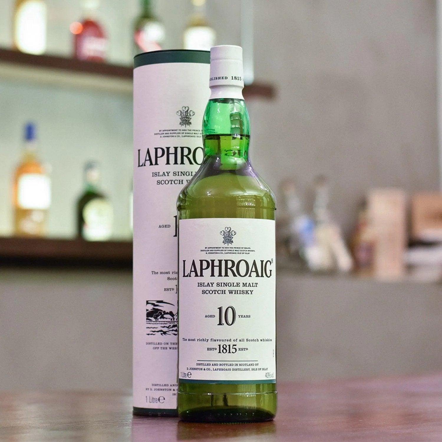 Laphroaig 10 Year Old 1L - The Rare Malt