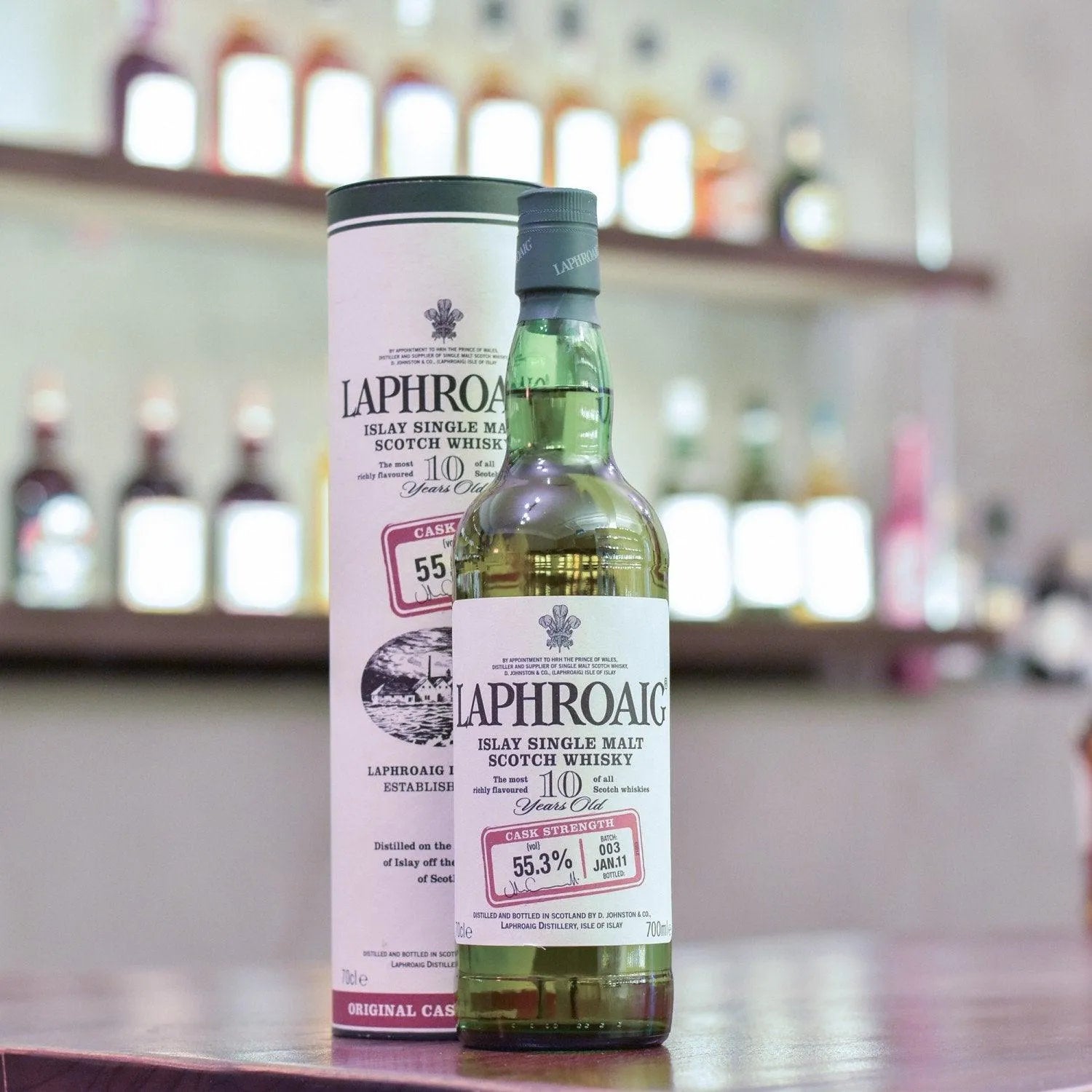 Laphroaig 10 Year Old Cask Strength Batch 003 - The Rare Malt
