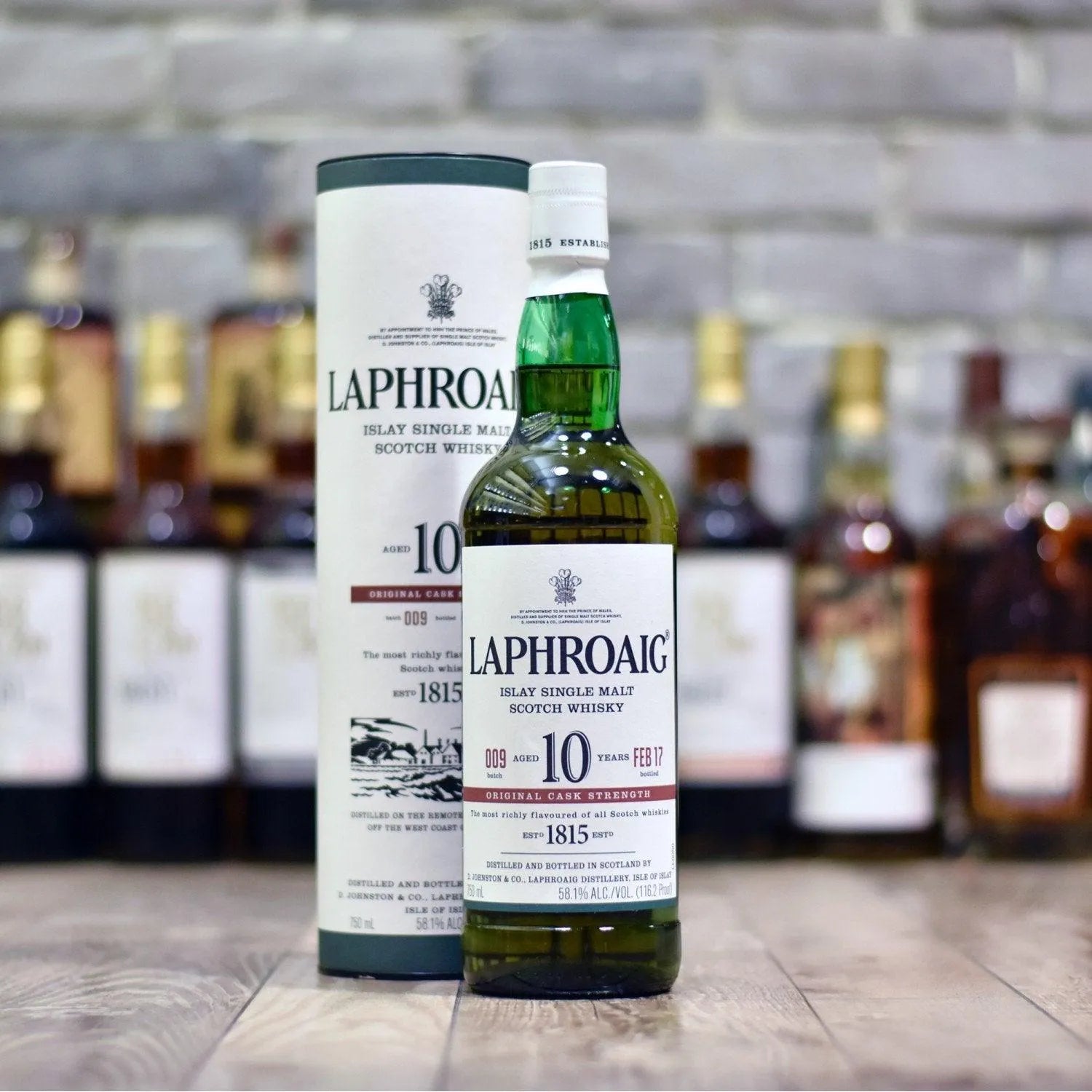 Laphroaig 10 Year Old Cask Strength Batch 009 750ML - The Rare Malt