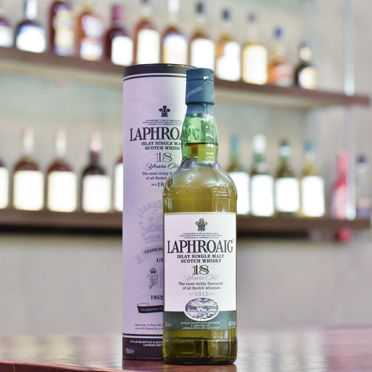 Laphroaig 18 Year Old - Diamond Jubilee Bottling - The Rare Malt