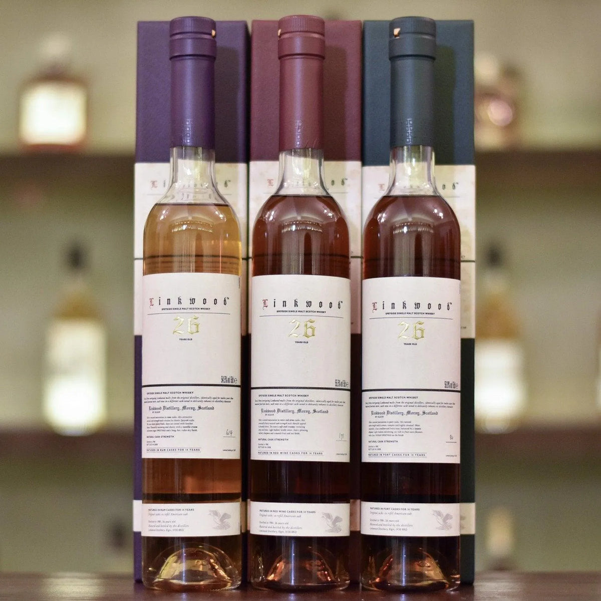 Linkwood 26 Year Old 1981 Cask Strength Collection - The Rare Malt