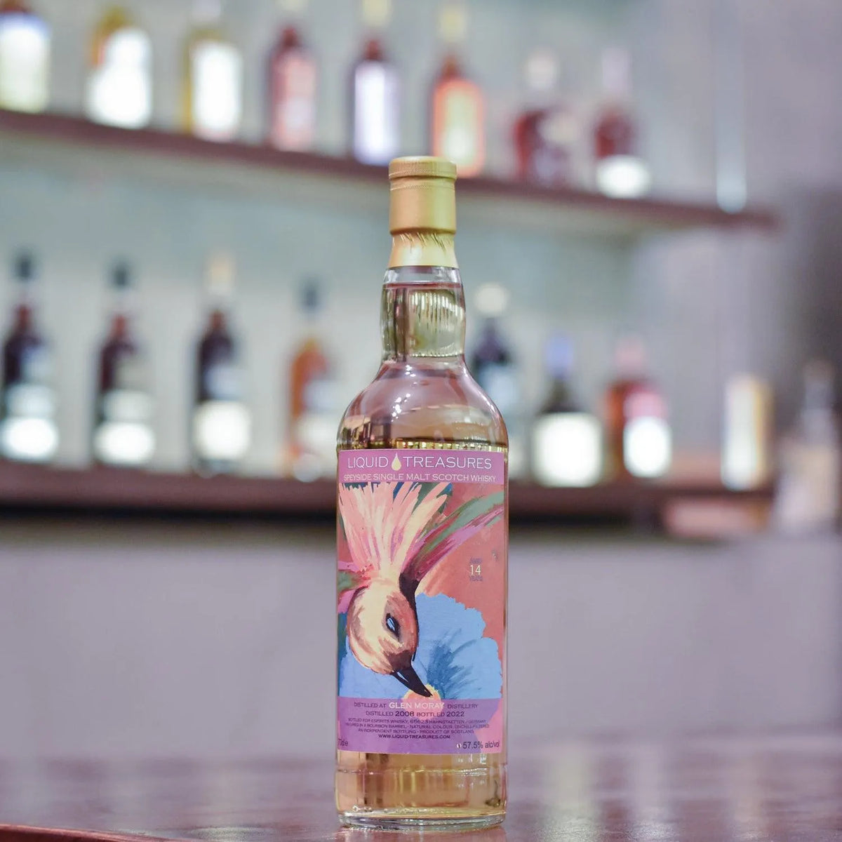 Liquid Treasures - Glen Moray 14 Year Old 2008 - The Rare Malt