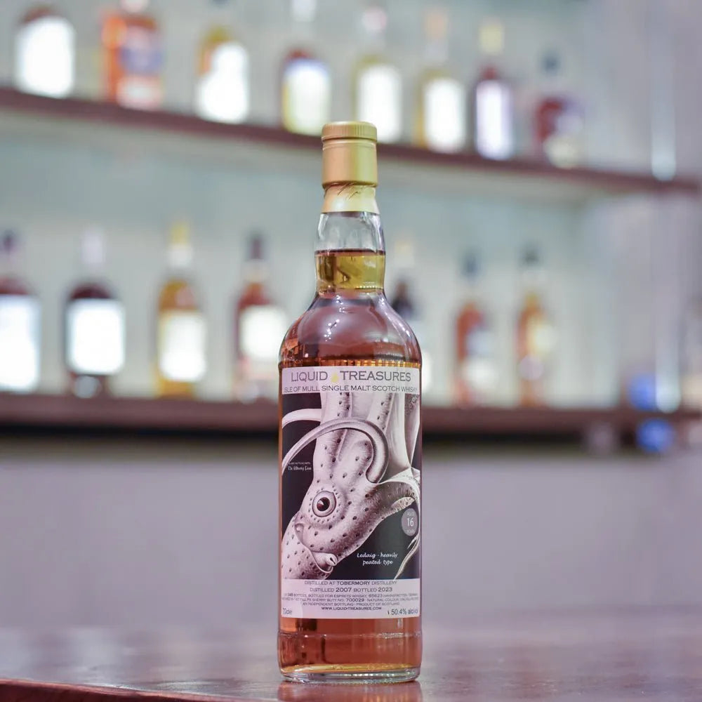 Liquid Treasures - Ledaig 16 Year Old 2007 Cask 700029 - The Rare Malt