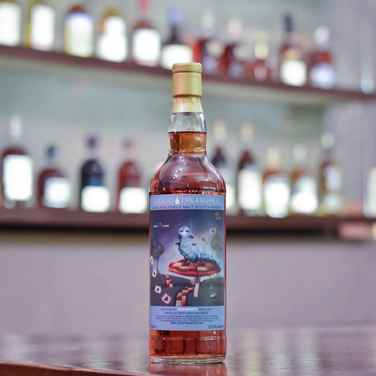 Liquid Treasures - Teaninich 11 Year Old 2011 - The Rare Malt