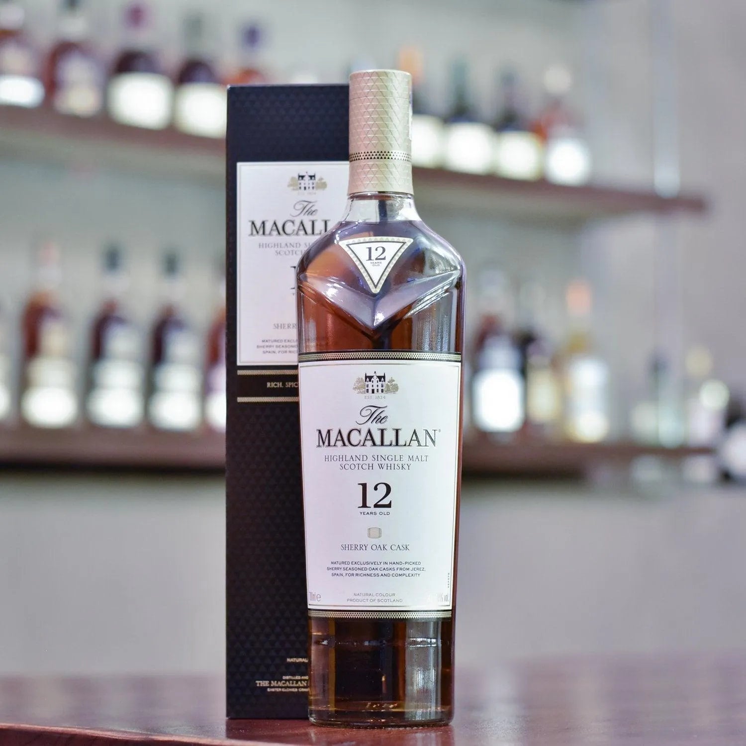 Macallan 12 Year Old Sherry Oak - The Rare Malt