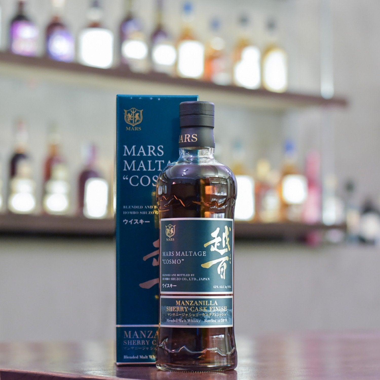 越百 Mars Blended Whisky Cosmo Manzanilla Cask Finish - The Rare Malt