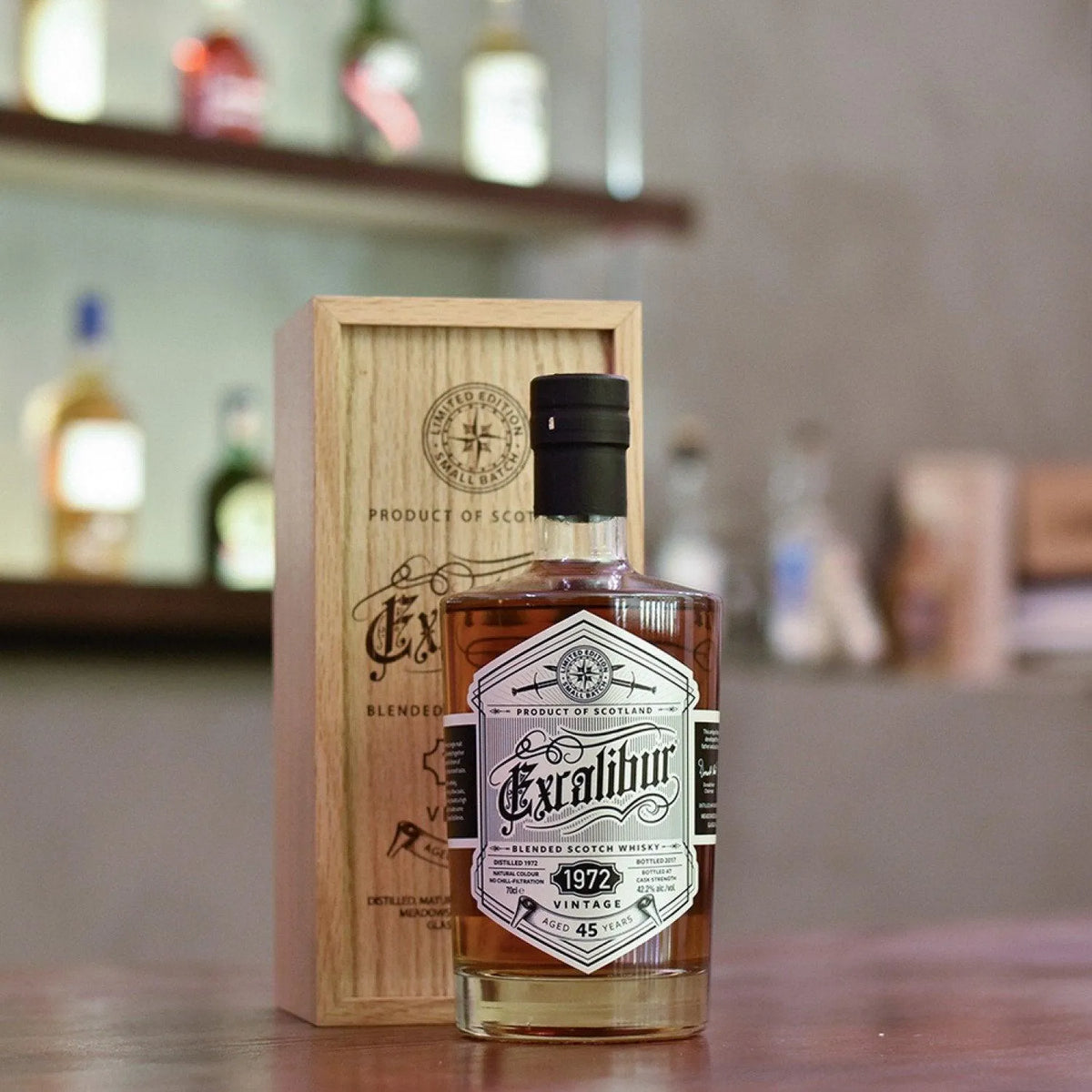 Meadowside Blending - Excalibur 45 Year Old 1972 - The Rare Malt