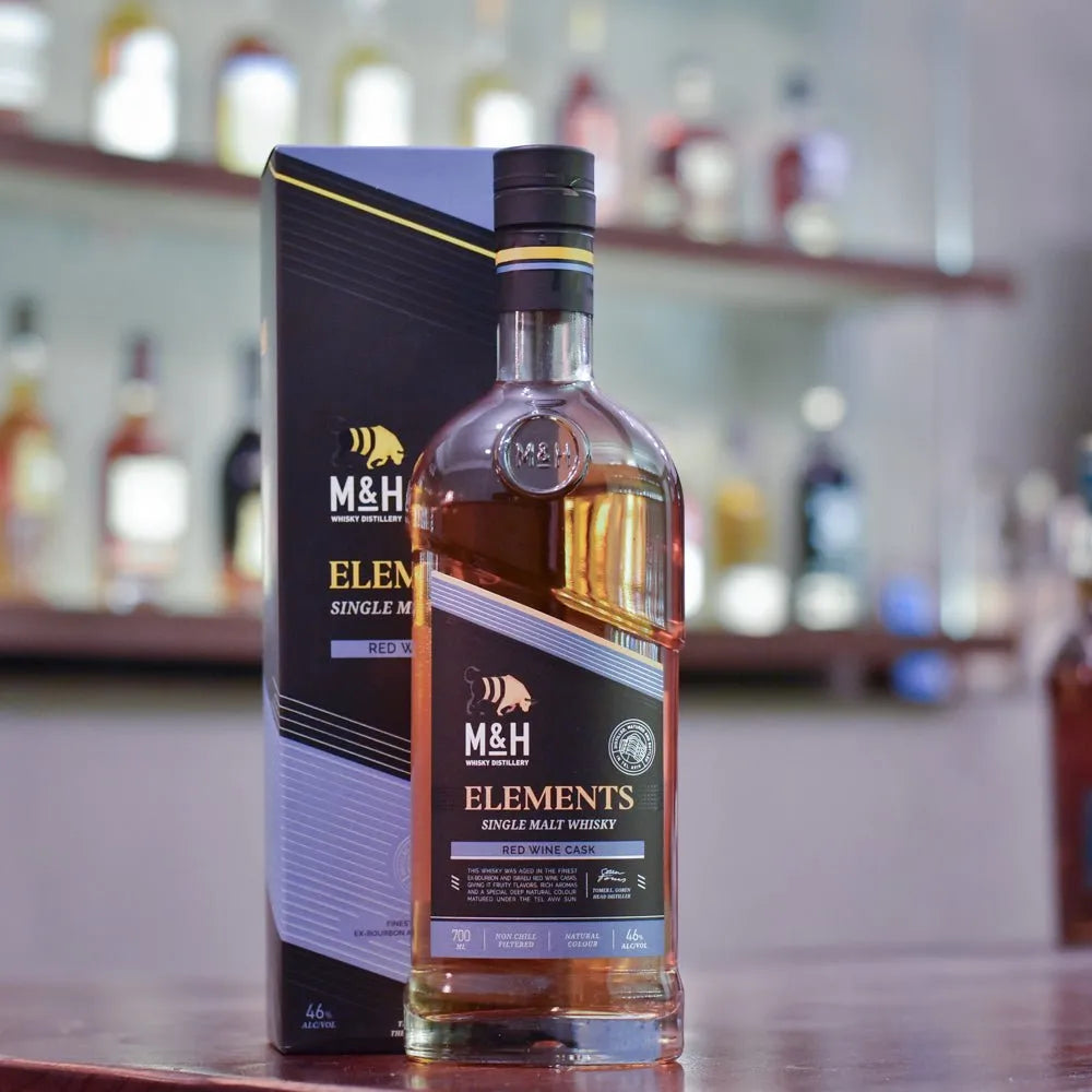M&H Elements Red Wine - The Rare Malt