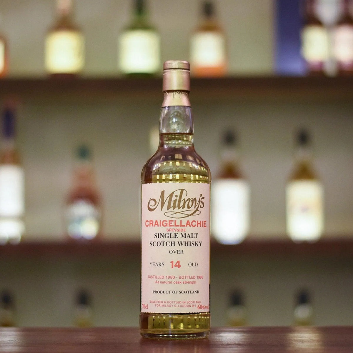 Milroy's - Craigellachie 14 Year Old 1980 Cask Strength - The Rare Malt