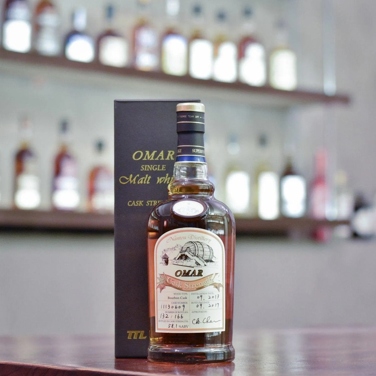 Nantou Omar 4 Year Old 2013 Bourbon Cask 1130609 - The Rare Malt