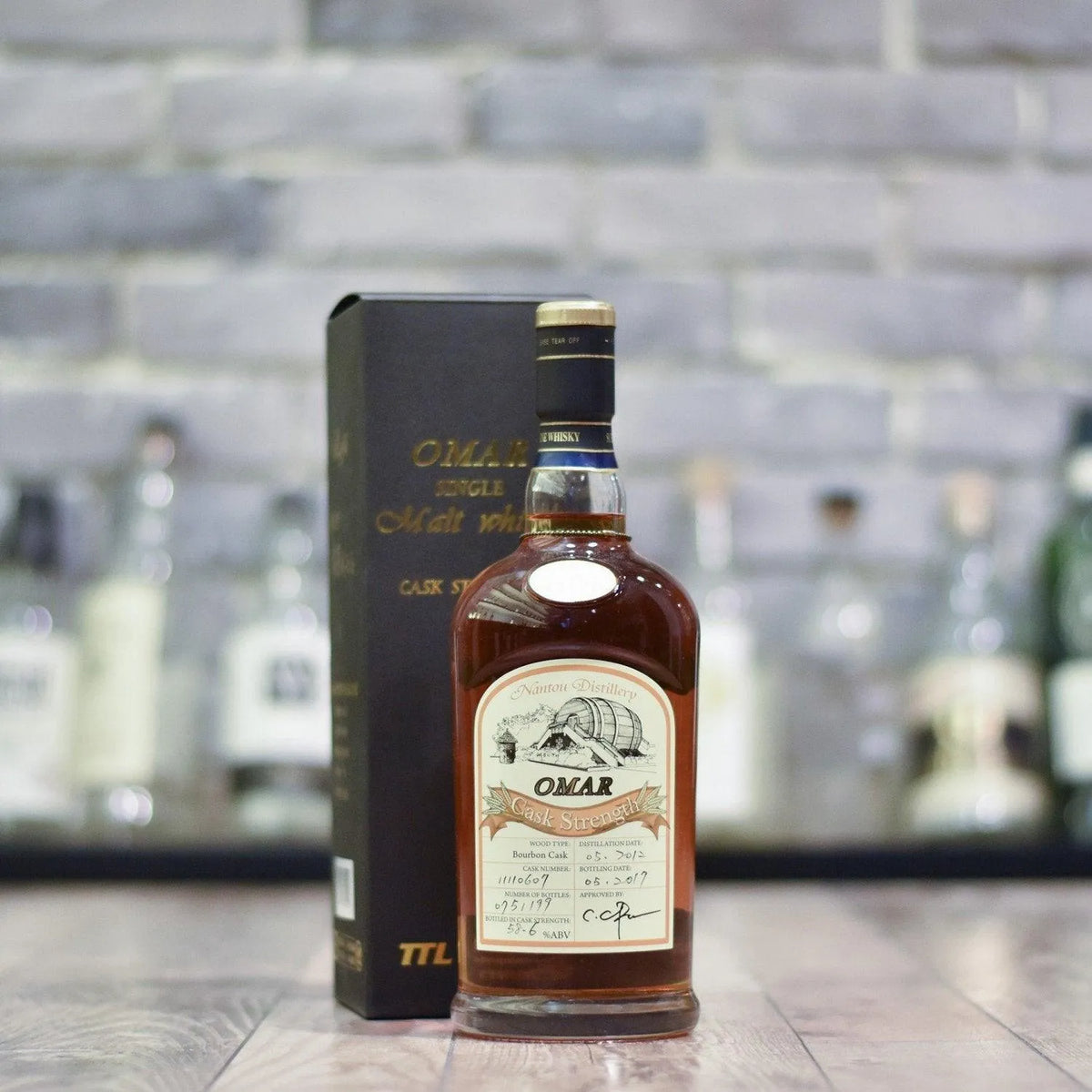 Nantou Omar 5 Year Old 2012 Single Cask 11110607 - The Rare Malt