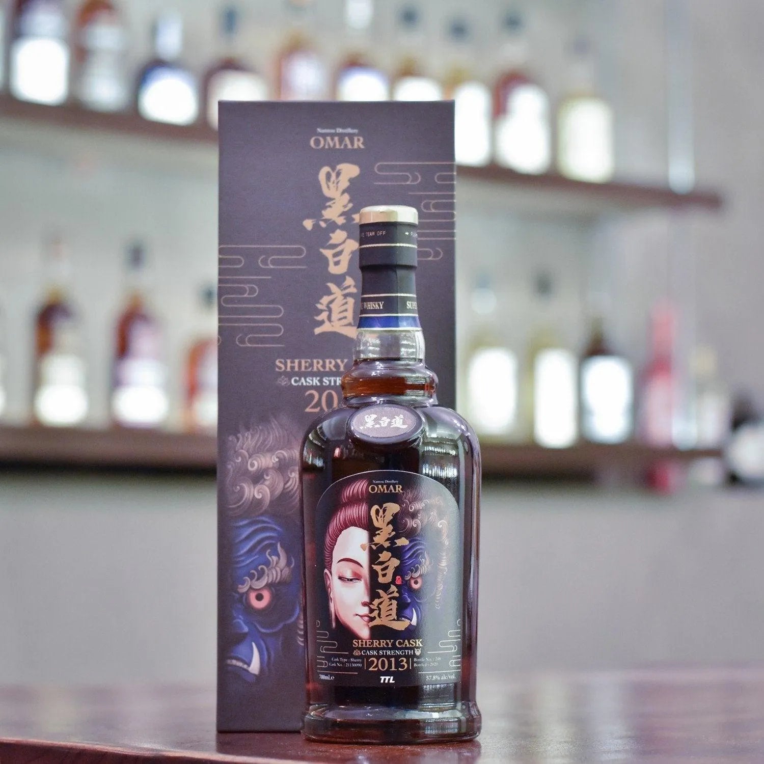 Nantou Omar 6 Year Old 2013 Hei Bai Dao Sherry Cask 21130090 - The Rare Malt