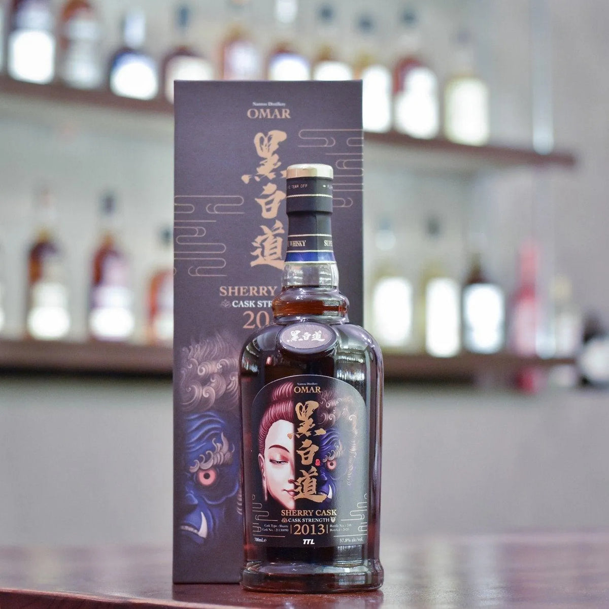 Nantou Omar 6 Year Old 2013 Hei Bai Dao Sherry Cask 21130090 - The Rare Malt