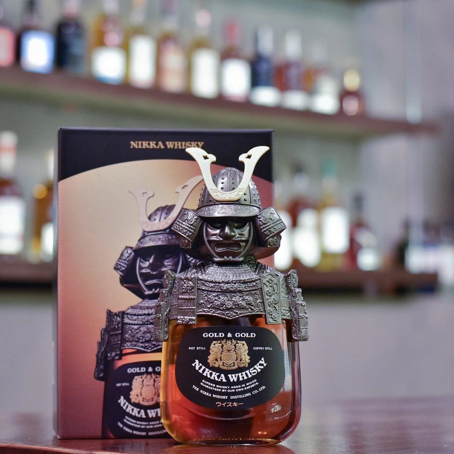 Nikka Gold & Gold - 武士 Samurai - The Rare Malt