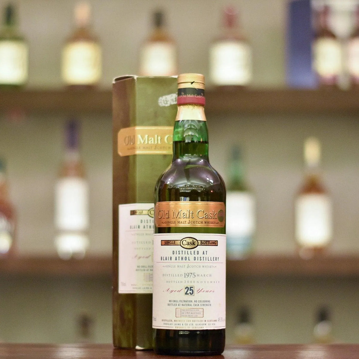 Old Malt Cask - Blair Athol 25 Year Old 1975 - The Rare Malt