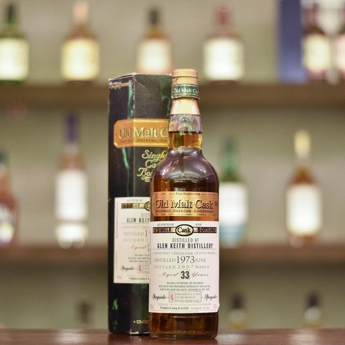 Old Malt Cask - Glen Keith 33 Year Old 1973 - The Rare Malt