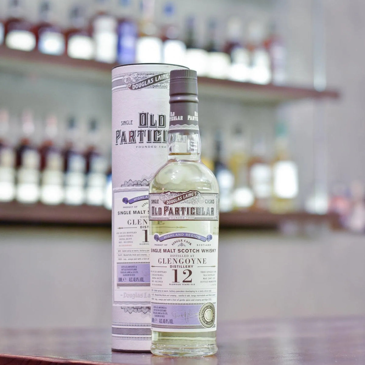 Old Particular - Glengoyne 12 Year Old 2007 Cask DL 13954 - The Rare Malt