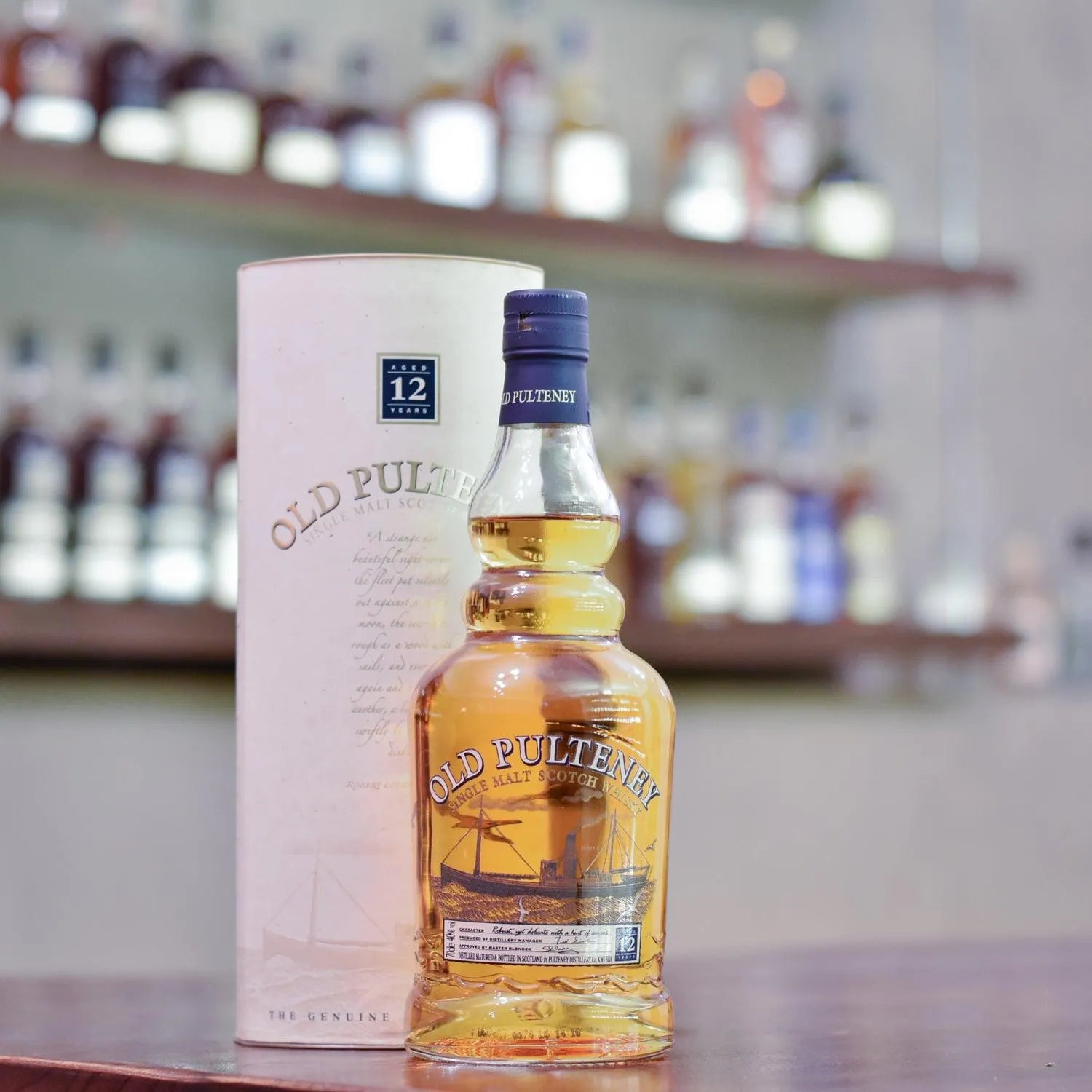 Old Pulteney 12 Year Old - Older Bottling (Plastic Lid) - The Rare Malt