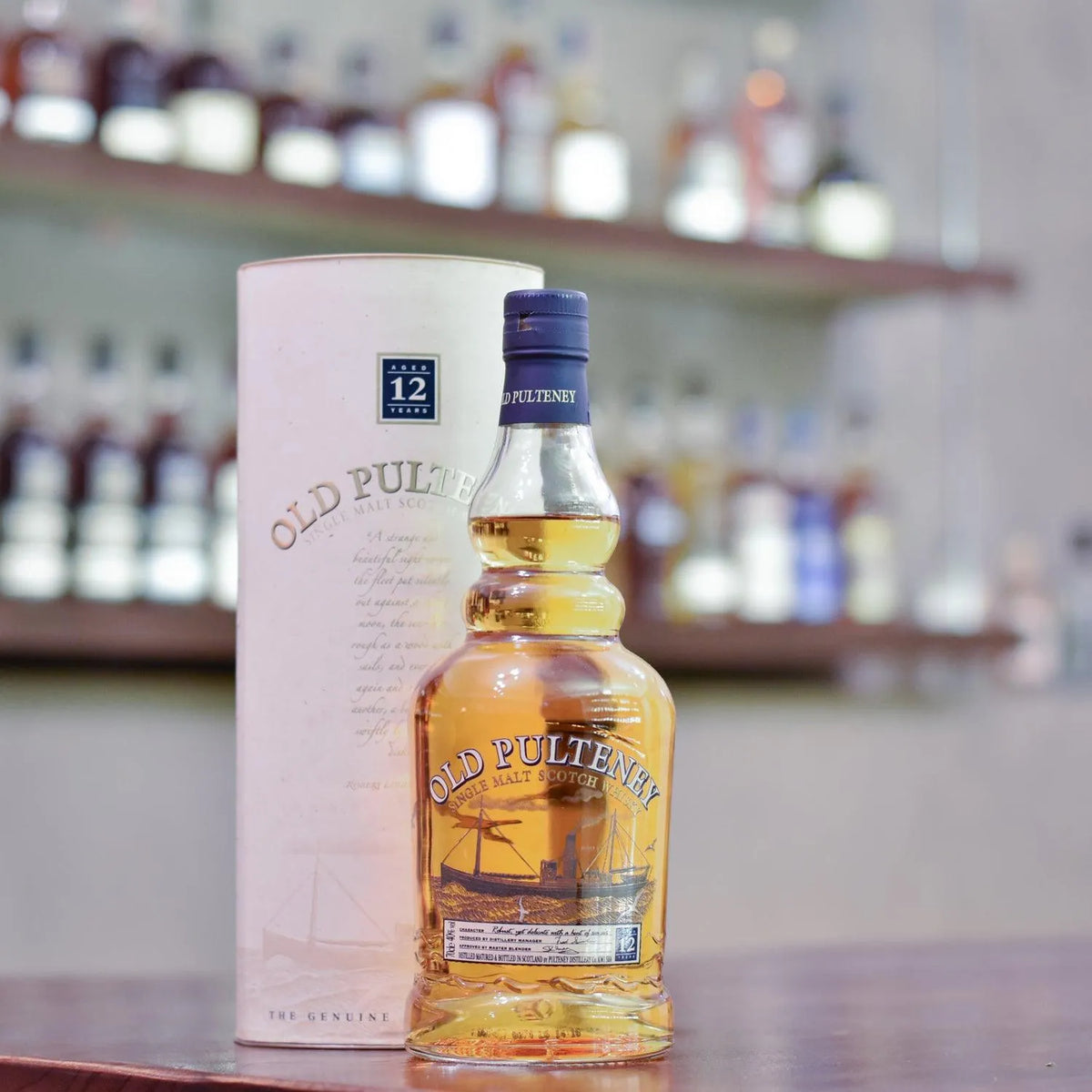 Old Pulteney 12 Year Old - Older Bottling (Plastic Lid) - The Rare Malt