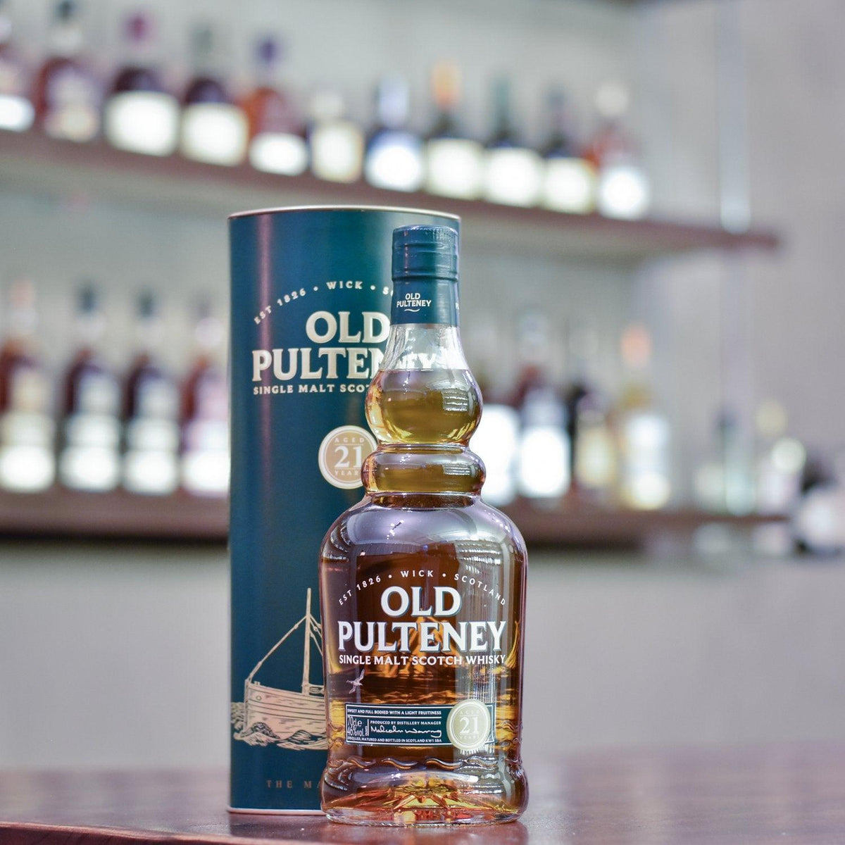 Old Pulteney 21 Year Old - The Rare Malt