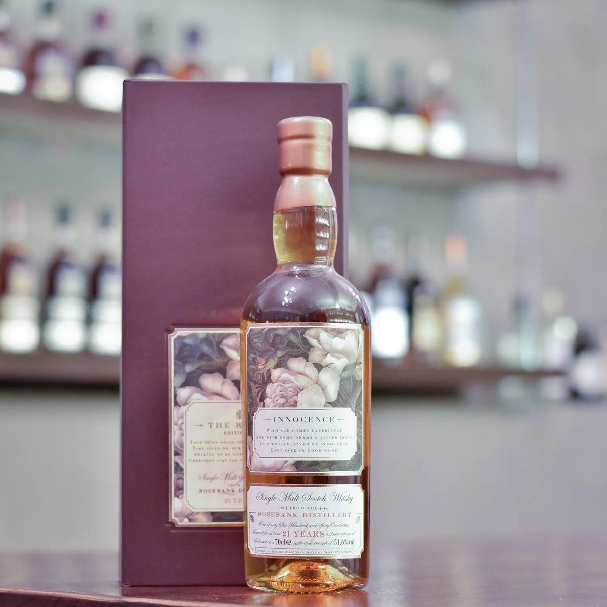 Rosebank 21 Year Old - The Roses Edition II - Innocence - The Rare Malt