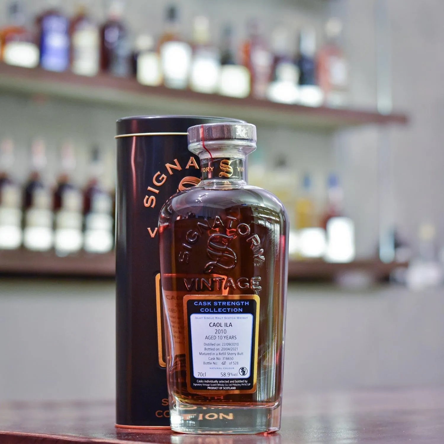 Signatory - Caol Ila 10 Year Old 2010 Cask 316650 - The Rare Malt
