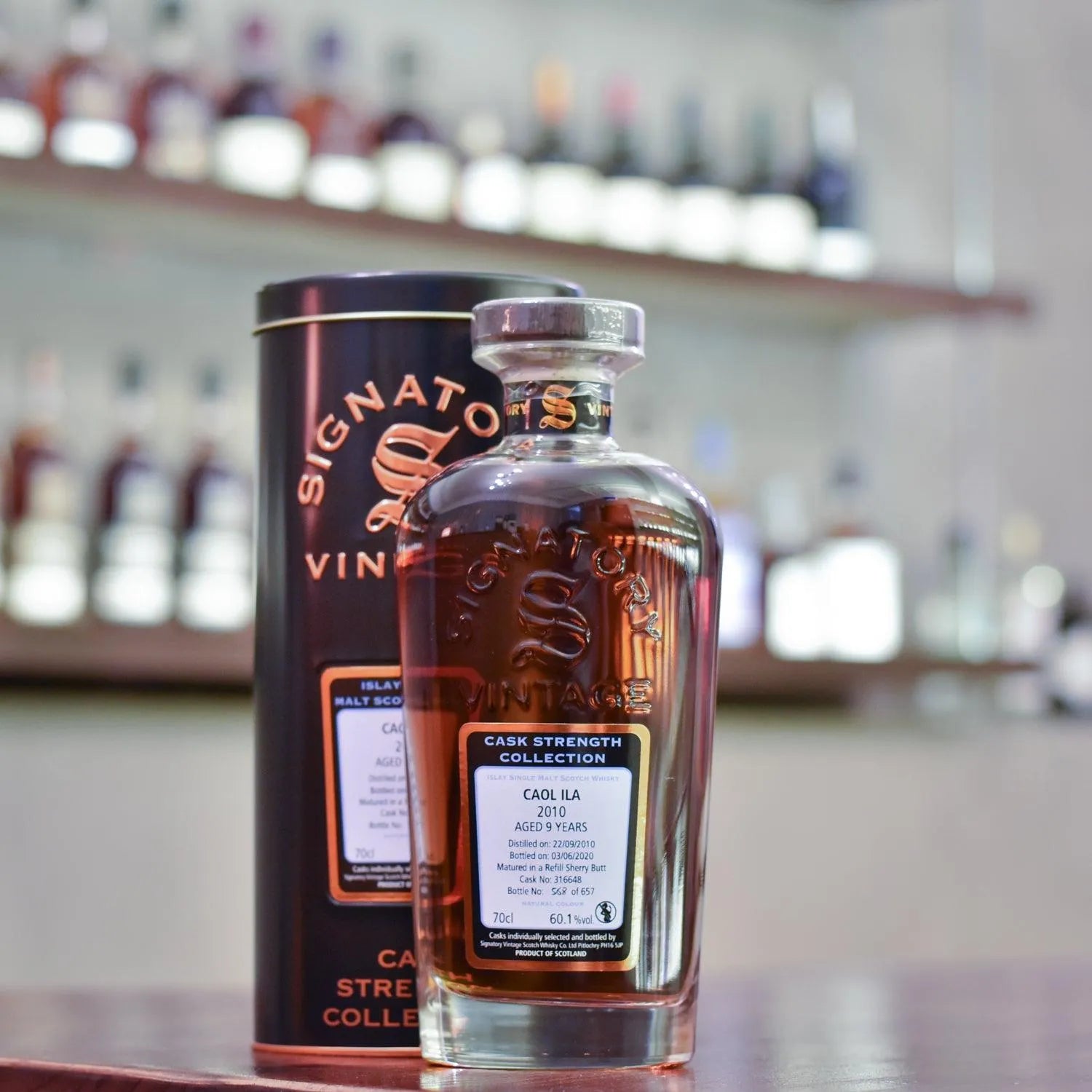 Signatory - Caol Ila 9 Year Old 2010 Cask 316648 - The Rare Malt
